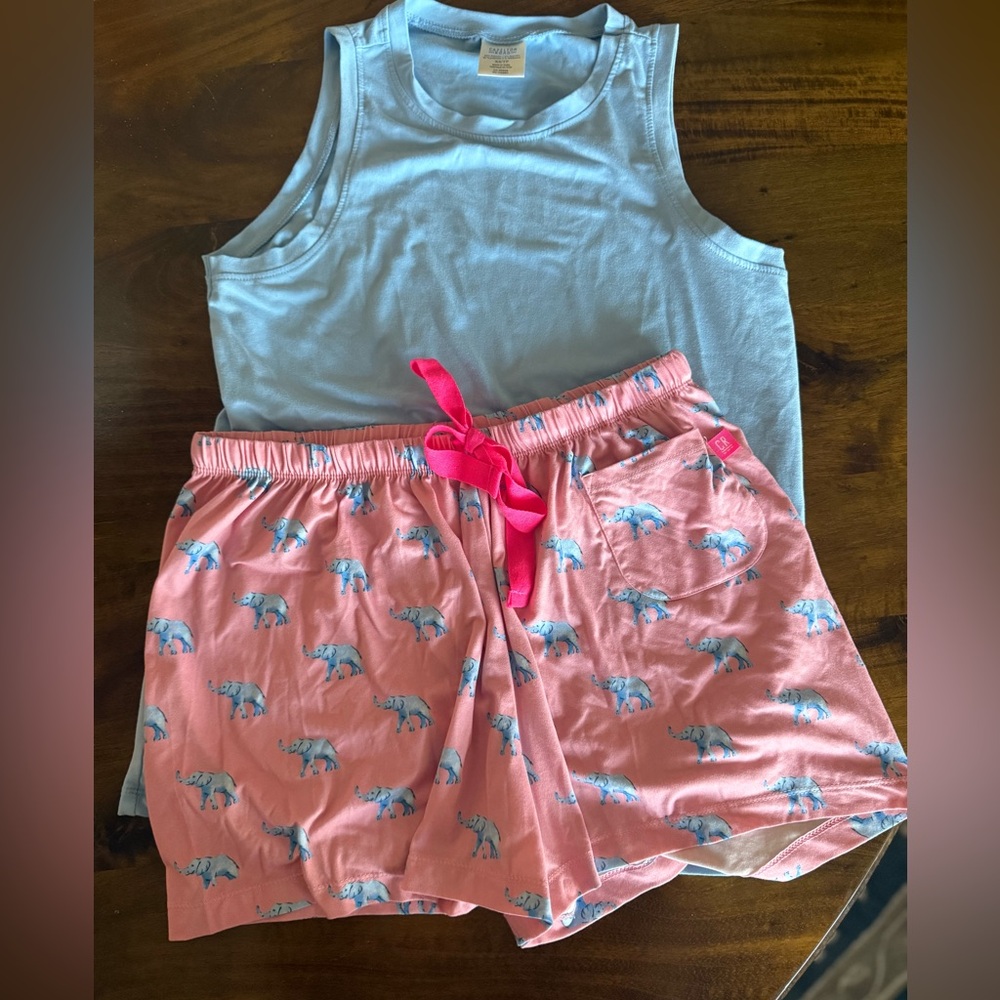 Capelton Road Elephantastic Pajama Set